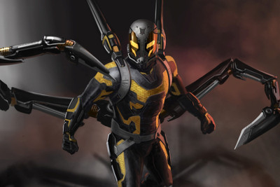 

Aabhaas Wall Poster Yellowjacket-Ant-Man-movies-comics-Marvel-Comics-artwork Paper Print(12 inch X 18 inch, Rolled)