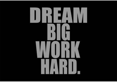 

Akhuratha Wall Poster -dream-big-plo-zrfsvzrgmsp Paper Print(18 inch X 12 inch, Rolled)