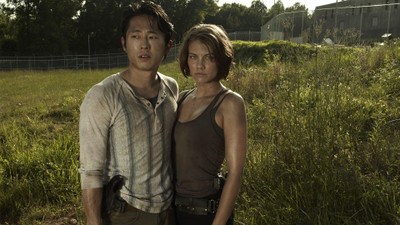 

TV Show The Walking Dead Glenn Rhee Steven Yeun Maggie Greene Lauren Cohan HD Wall Poster Paper Print(12 inch X 18 inch, Rolled)
