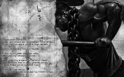 

Akhuratha -black-and-white-bodybuilding-chains-muscles-quotes-training-workout Wall Poster Paper Print(12 inch X 18 inch, Rolled)