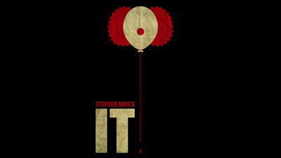 

Akhuratha Wall Poster -artwork-movies-It-movie-Stephen-King-clowns-minimalism Paper Print(12 inch X 18 inch, Rolled)