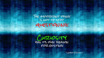 

Akhuratha aquote-quotes-question-curiosity Wall Poster Paper Print(12 inch X 18 inch, Rolled)