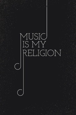 

Akhuratha Wall Poster -music-is-my-religion Paper Print(18 inch X 12 inch, Rolled)