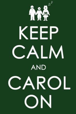 

Akhuratha Wall Poster -keep-calm-and-carol-on-fauuz Paper Print(18 inch X 12 inch, Rolled)