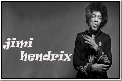 

Akhuratha Jimi Hendrix Fine Quality Wall Poster Paper Print(12 inch X 18 inch, Rolled)