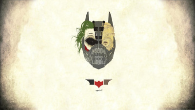 

Akhuratha Wall Poster Batman-logo-Batman-Bane-mask-The-Dark-Knight-Rises Paper Print(12 inch X 18 inch, Rolled)