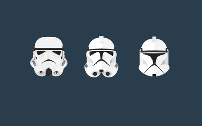 

Akhuratha Wall Poster Star-Wars-clone-trooper-stormtrooper-helmet-minimalism Paper Print(12 inch X 18 inch, Rolled)