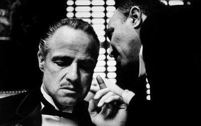 

Aabhaas Wall Poster -The-Godfather-Marlon-Brando-movies-Vito-Corleone Paper Print(12 inch X 18 inch, Rolled)