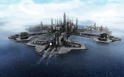 

Aabhaas TV Show Stargate SG-1 Stargate Atlantis HD Wall Poster Paper Print(12 inch X 18 inch, Rolled)