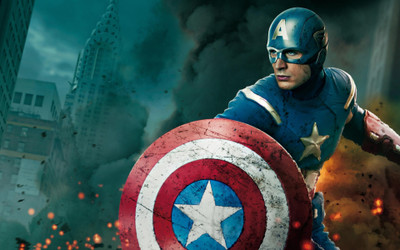 

Aabhaas Wall Poster /captain-america-shield Paper Print(12 inch X 18 inch, Rolled)