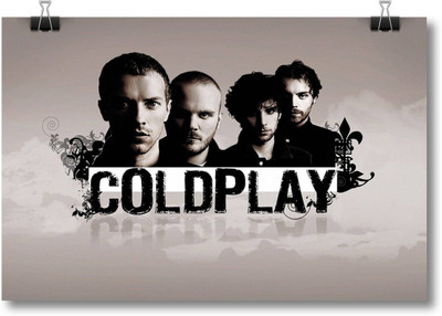 

Akhuratha Coldplay Fine Quality Wall Poster Paper Print(12 inch X 18 inch, Rolled)