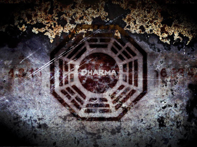 

Akhuratha Designs TV Show Lost Sign Dharma HD Wall Poster Paper Print(12 inch X 18 inch, Rolled)