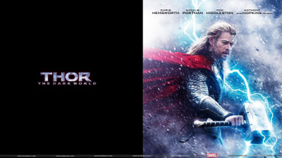 

Aabhaas Wall Poster movies-Thor-Thor--The-Dark-World-Chris-Hemsworth-Mjolnir Paper Print(12 inch X 18 inch, Rolled)