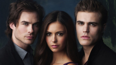 

Aabhaas TV Show The Vampire Diaries HD Wall Poster Paper Print(12 inch X 18 inch, Rolled)