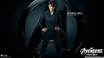 

Akhuratha Wall Poster movies-The-Avengers-S.H.I.E.L.D.-Maria-Hill-Cobie-Smulders-hands-on-hips Paper Print(12 inch X 18 inch, Rolled)