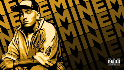 

Akhuratha Eminem Fine Quality Wall Poster Paper Print(12 inch X 18 inch, Rolled)