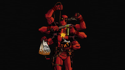 

Aabhaas Wall Poster Deadpool-comic-art Paper Print(12 inch X 18 inch, Rolled)