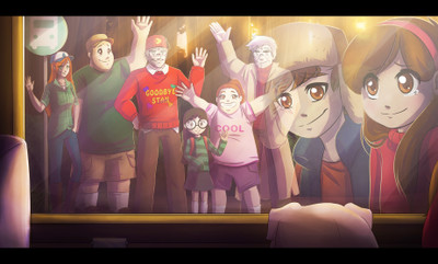 

TV Show Gravity Falls HD Wall Poster Paper Print(12 inch X 18 inch, Rolled)