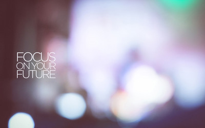 

Akhuratha -blurred-bokeh-future-lights-quotes-text Wall Poster Paper Print(12 inch X 18 inch, Rolled)