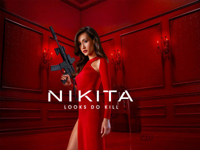

Akhuratha Designs TV Show Nikita HD Wall Poster Paper Print(12 inch X 18 inch, Rolled)
