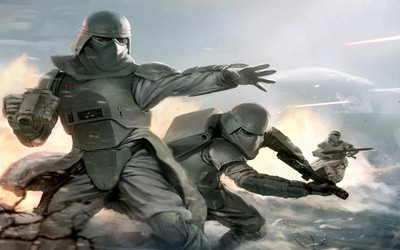 

Aabhaas Wall Poster /-Star-Wars-stormtrooper-Star-Wars-Episode-V---The-Empire-Strikes-Back Paper Print(12 inch X 18 inch, Rolled)