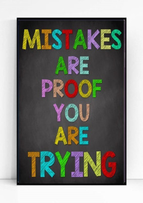 

Akhuratha Wall Poster motivational-quotes Paper Print(18 inch X 12 inch, Rolled)