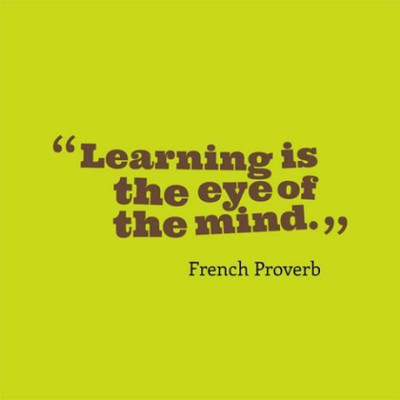 

Akhuratha Wall Poster -learning-is-the-eye-edwd-czyrmtgxb Paper Print(18 inch X 12 inch, Rolled)