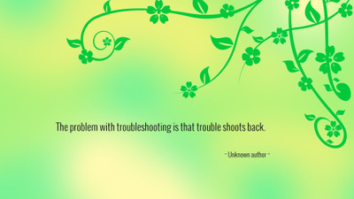 

Akhuratha aquote-quotes-troubleshoot Wall Poster Paper Print(12 inch X 18 inch, Rolled)