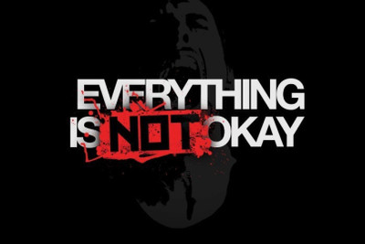

Akhuratha Wall Poster -everything-is-not-okay-dhmezr Paper Print(18 inch X 12 inch, Rolled)