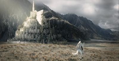 

Aabhaas Wall Poster Gandalf-The-Lord-of-the-Rings-The-Return-of-the-King-The-Lord-of-the-Rings-wizard-Minas-Tirith-Gondor Paper Print(12 inch X 18 inch, Rolled)