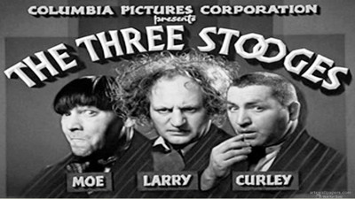

Aabhaas TV Show The Three Stooges Stooges HD Wall Poster Paper Print(12 inch X 18 inch, Rolled)