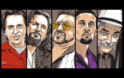 

Akhuratha Wall Poster -The-Big-Lebowski-movies-The-Dude-Jesus-Quintana-Walter-Sobchak Paper Print(12 inch X 18 inch, Rolled)
