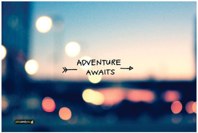 

Akhuratha Wall Poster -adventure-awaits-wall-door-wpsl-wpsl-mykwfbtdqs Paper Print(18 inch X 12 inch, Rolled)