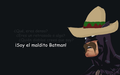 

Akhuratha Wall Poster Spanish-Batman Paper Print(12 inch X 18 inch, Rolled)