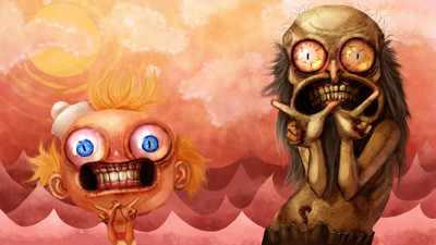 

TV Show The Marvelous Misadventures Of Flapjack Zombie Horror Creepy Eye Surreal HD Wall Poster Paper Print(12 inch X 18 inch, Rolled)