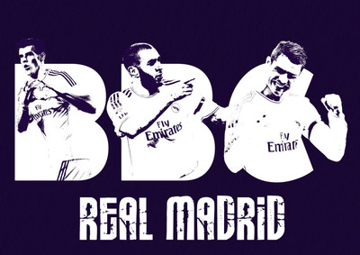 

Akhuratha Wall Poster bbc-bale-benzema-ronaldo-in-blue-bbc-mrvspyagz Paper Print(18 inch X 12 inch, Rolled)