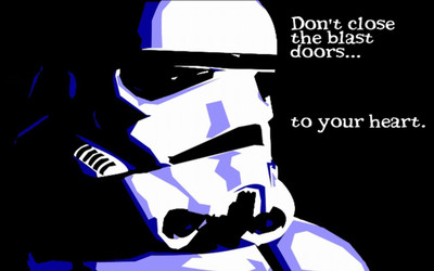 

Akhuratha -black-background-quotes-stormtroopers Wall Poster Paper Print(12 inch X 18 inch, Rolled)