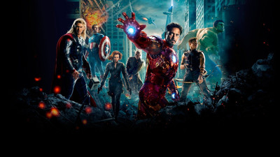 

Akhuratha Wall Poster -movies-The-Avengers-Thor-Iron-Man-Nick-Fury-Captain-America-Black-Widow-Hawkeye-Hulk Paper Print(12 inch X 18 inch, Rolled)