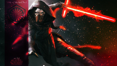 

Akhuratha Wall Poster Star-Wars-Episode-VII---The-Force-Awakens-Kylo-Ren-fan-art Paper Print(12 inch X 18 inch, Rolled)