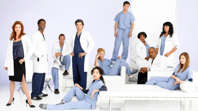 

Aabhaas TV Show Grey's Anatomy HD Wall Poster Paper Print(12 inch X 18 inch, Rolled)