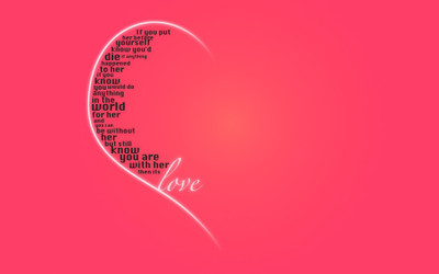 

Akhuratha a-pink-words-love-heart Wall Poster Paper Print(12 inch X 18 inch, Rolled)