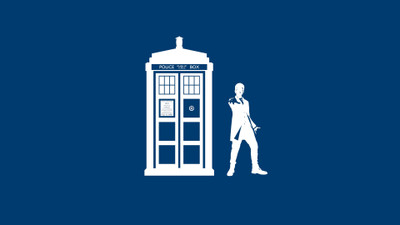 

Aabhaas Wall Poster-Doctor-Who-The-Doctor-TARDIS-Peter-Capaldi-simple-background Paper Print(12 inch X 18 inch, Rolled)