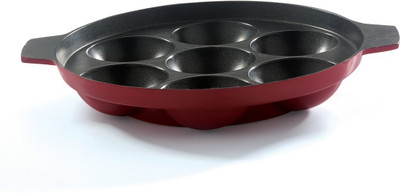 

MEILLEUR HIGH QUALITY NON STICK 7 pit appam patra Paniyarakkal(Aluminium, Non-stick), Multicolor