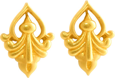 11 OFF on PC Chandra Jewellers Yellow Gold 22kt Drop Earring on