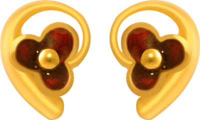 PC Chandra Jewellers Yellow Gold 22kt Drop Earring