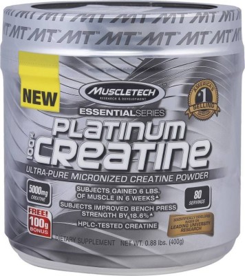 Muscletech Platinum 100% Creatine (400 g, Unflavored)