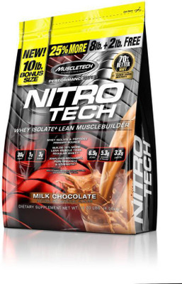 

Muscletech Performance Series Nitrotech Whey Protein(4.54 kg, Milk Chocolate)