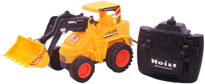 

Z A Enterprises Remote Control Toy Wired JCB Construction Loader for kids(Yellow)