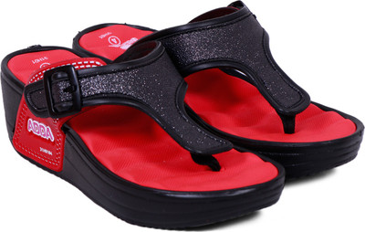 ADDA Women Red Flats