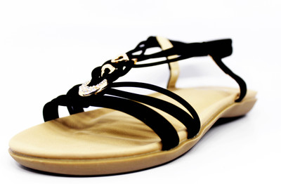 

Vstario Women Black Flats